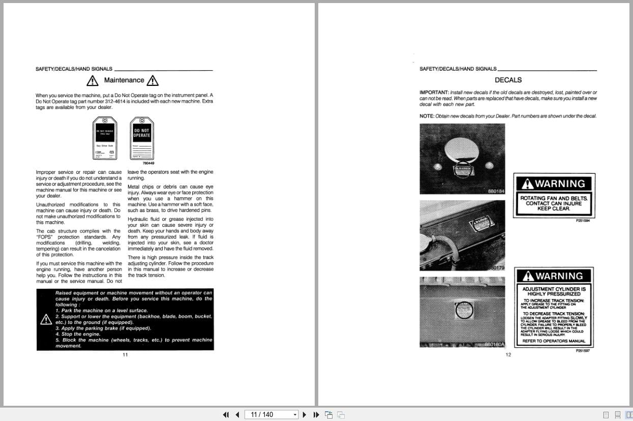 Case Excavator 1088 Operators Manual 880172 (2)