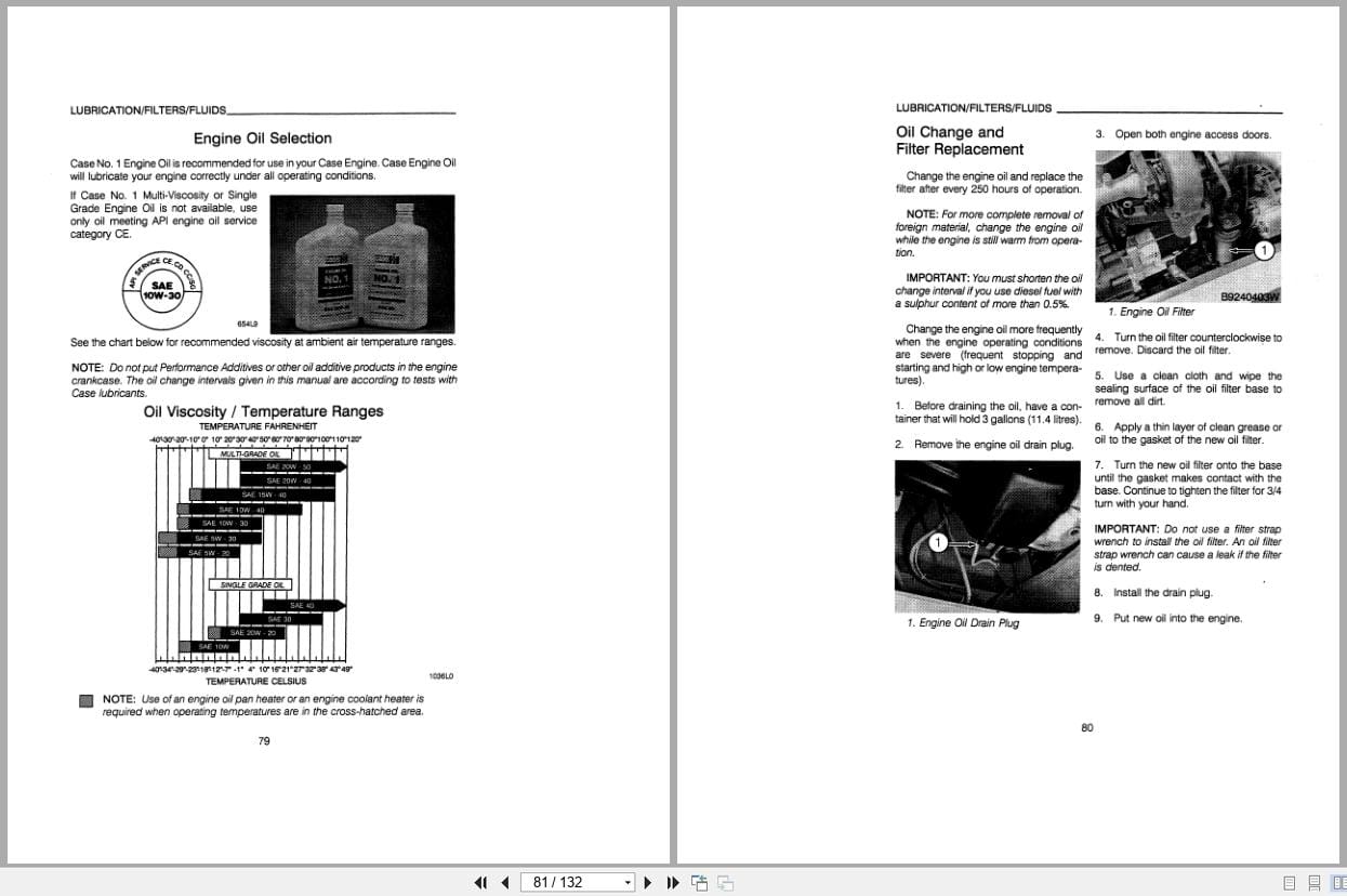 Case Excavator 9020 Operators Manual 9 23790 (2)