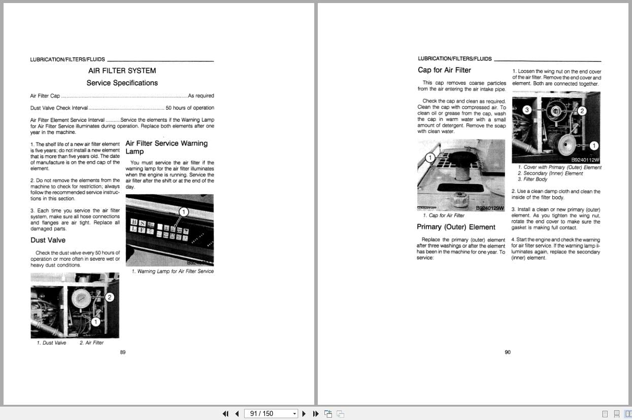 Case Excavator 9030 Operators Manual 9 23801 (2)