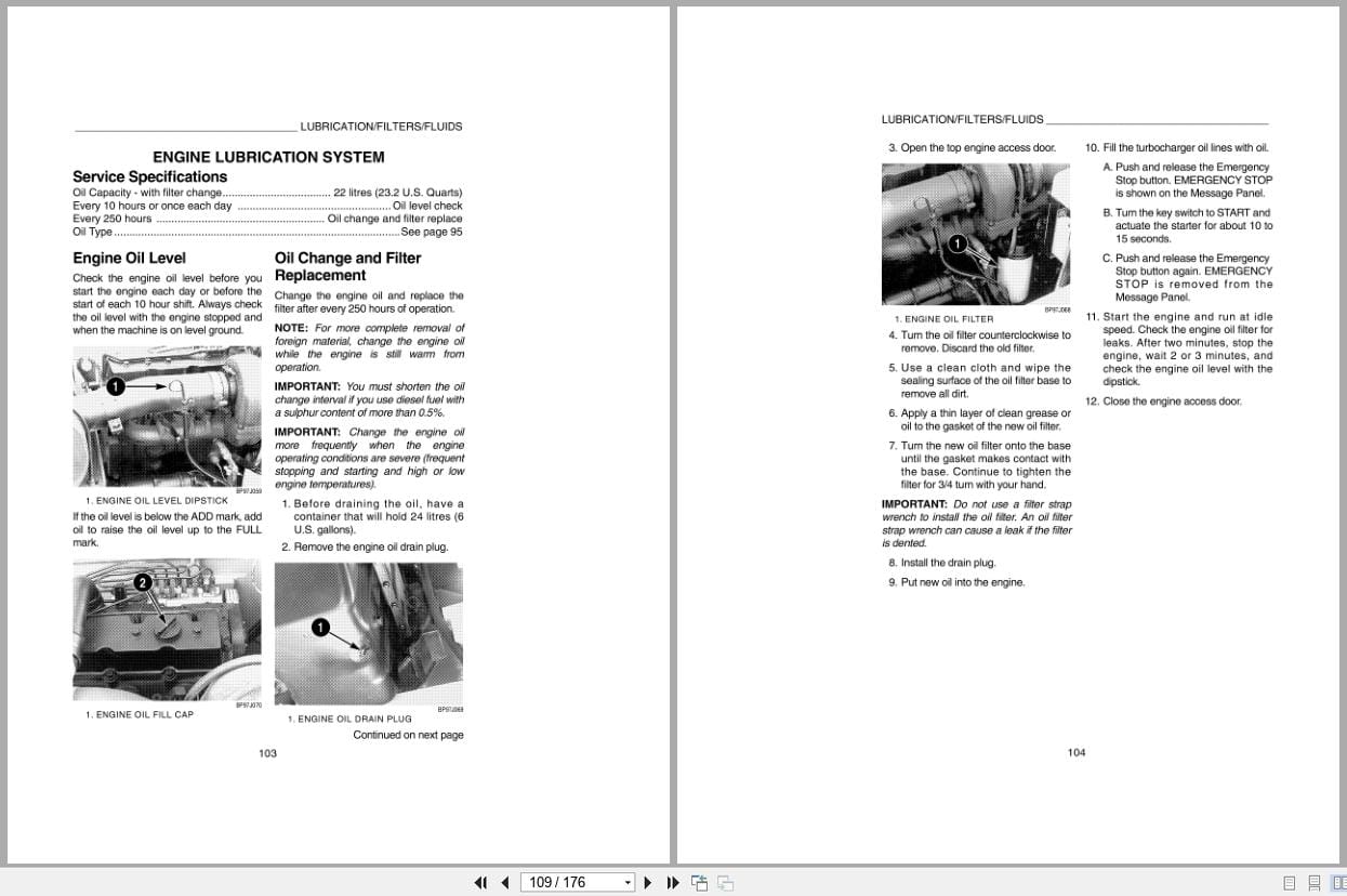 Case Excavator 9045B Operators Manual 6 1250NA (2)