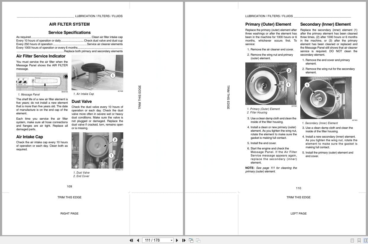 Case Excavator 9060B Operators Manual 9 25860 (2)