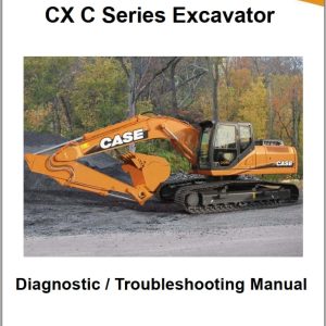 Case Excavator CX C Series Diagnostic Troubleshooting Manual (1)