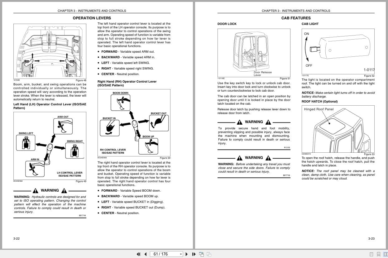Case Excavator CX135SR Operators Manual 84425059 (2)