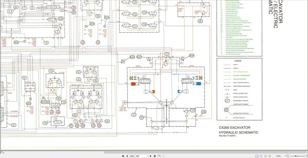 Case Excavator CX290 Service Manual 9 53581 (3)