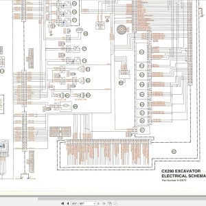 Case Excavator CX290 Service Manual 9 53581 (4)