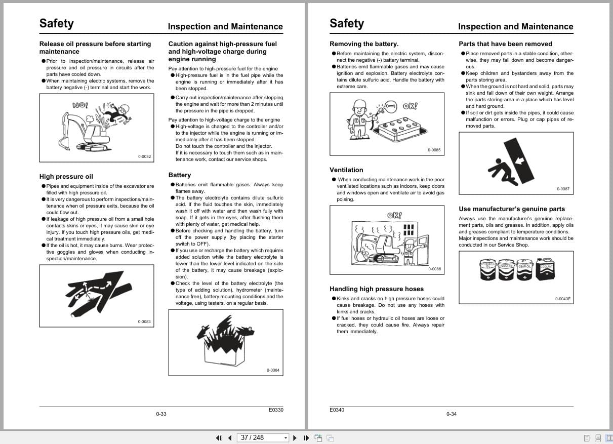 Case Excavator CX470B Operators Manual (2)
