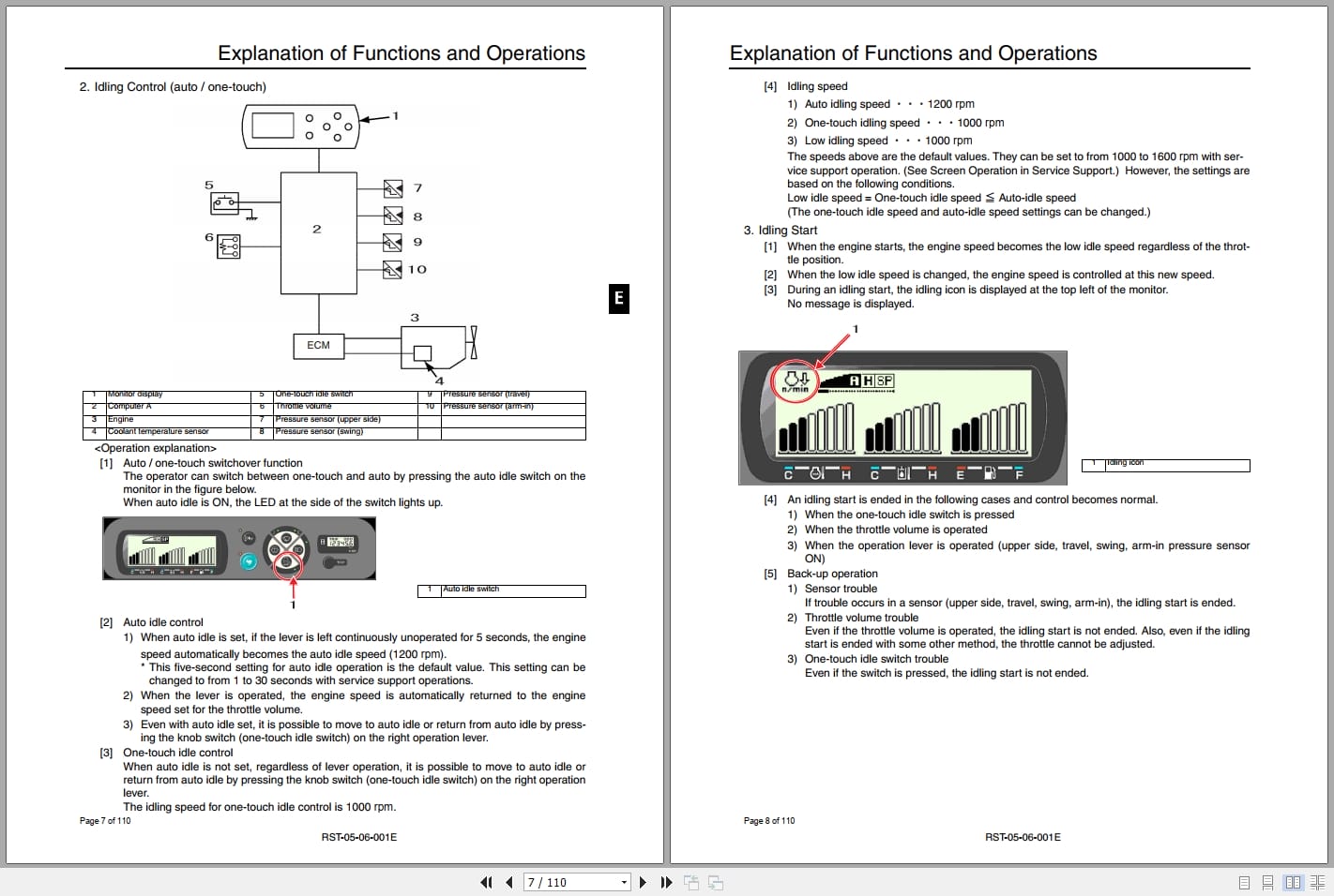 Case Excavator CXB Service Training Manual (2)