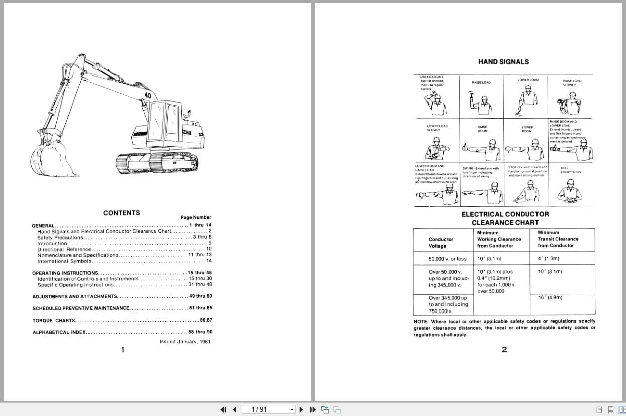 Case Excavator Series E 40 Operators Manual (1)
