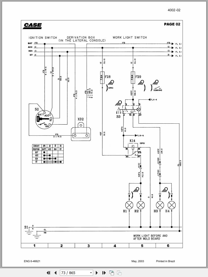 Case Grader 845 865 885 Service Manual 6 46503 (3)