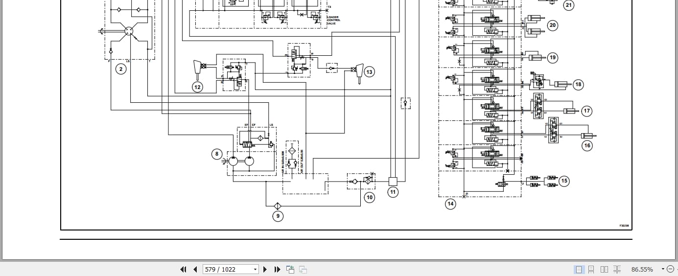 Case Loader Backhoe 580 Super R to 695 Super R Service Manual 87570830A (3)