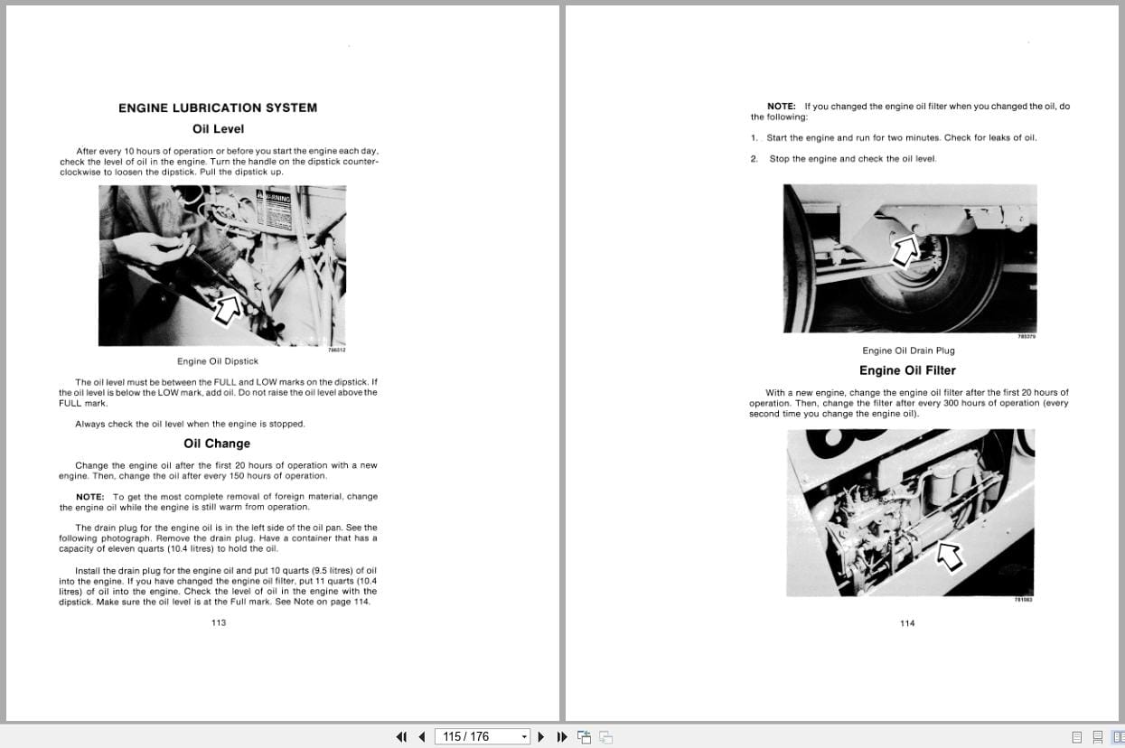 Case Loader Backhoe 680G Operators Manual 9 6532 (2)