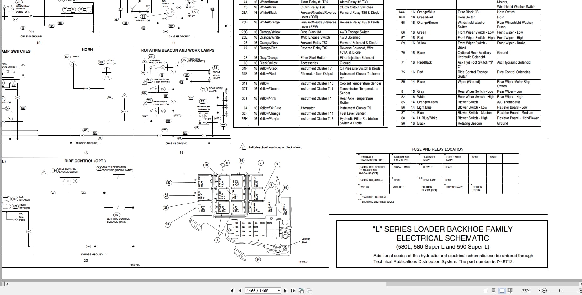 Case Loader Backhoe L Series Service Manual 7 48854 (4)