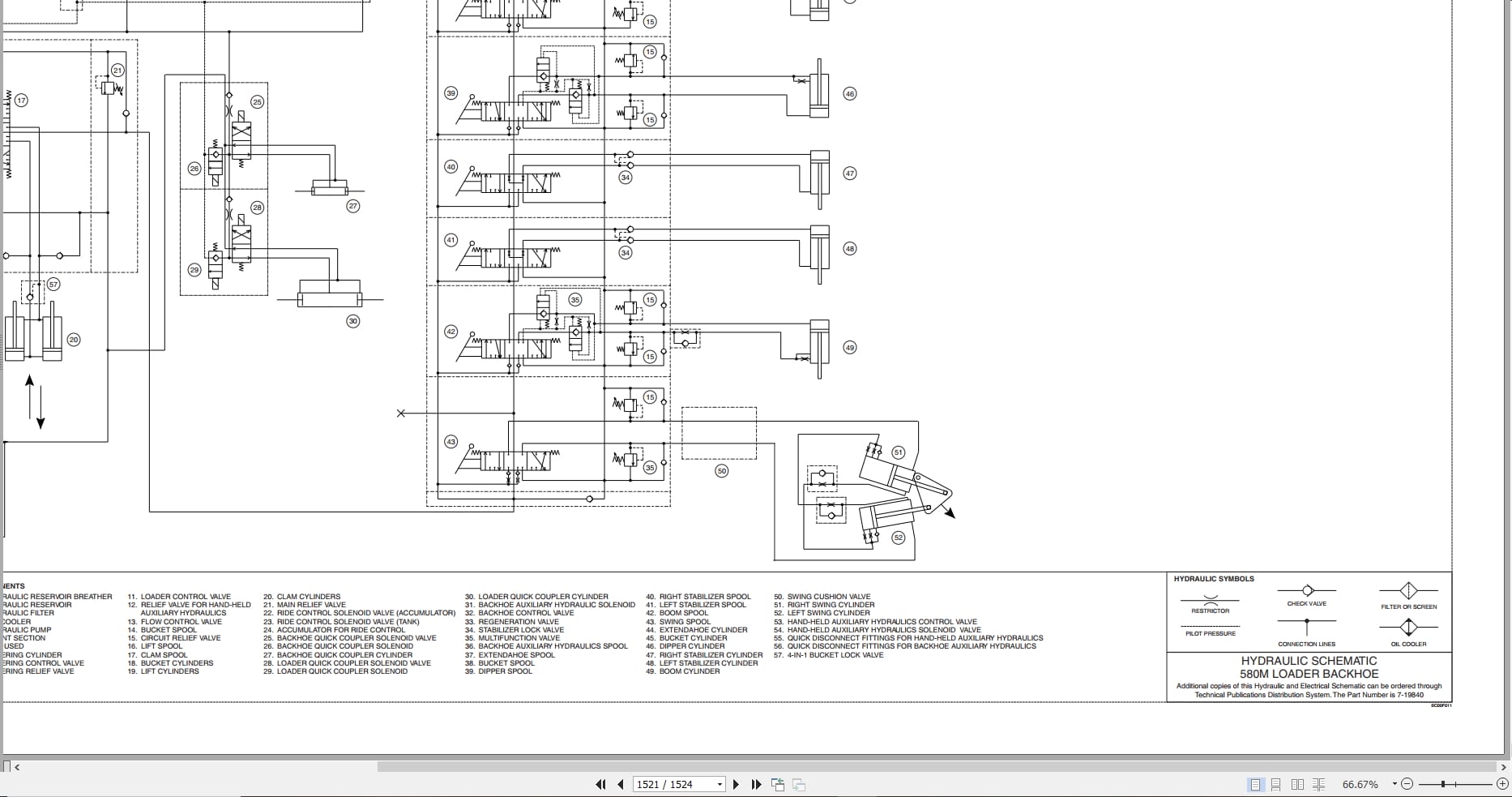 Case Loader Backhoe M Series Service Manual 6 41490 (3)