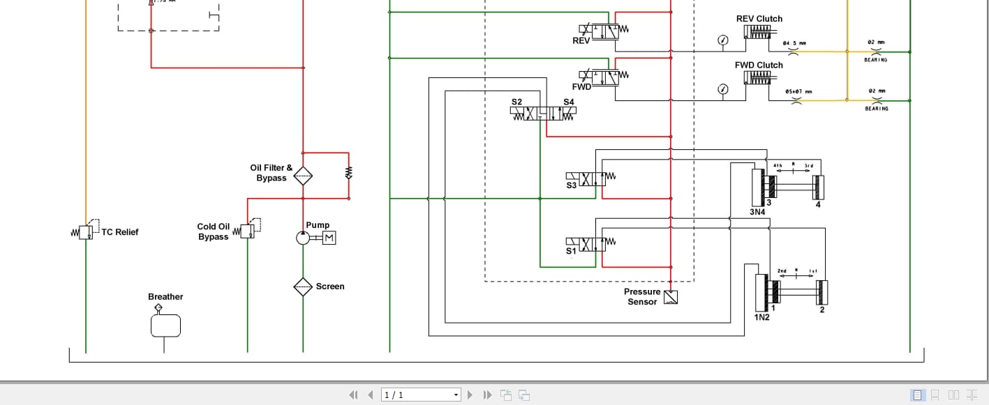 Case Loader Backhoe N Series Tier 4 Service Training Manual (4)