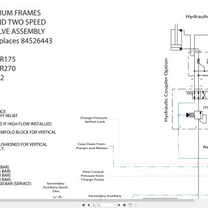 Case Loader SR130 to TR270 Hydraulic Schematic RAC47408032 (1)