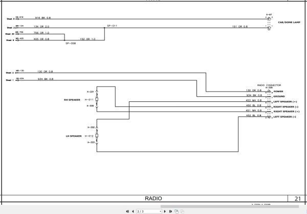 Case Loader SR130 to TR320 TV380 Electrical Schematic RAC47679785 Case Loader Sr130 To Tr320 Tv380 Electrical Schematic Rac47679785 (2)