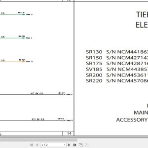 Case Loader SR130 to TV380 Electrical Schematic RAC47679786 (1)