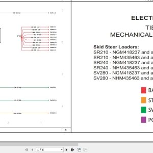 Case Loader SR210 to TV370 Electrical Schematic RAC48144045 (1)
