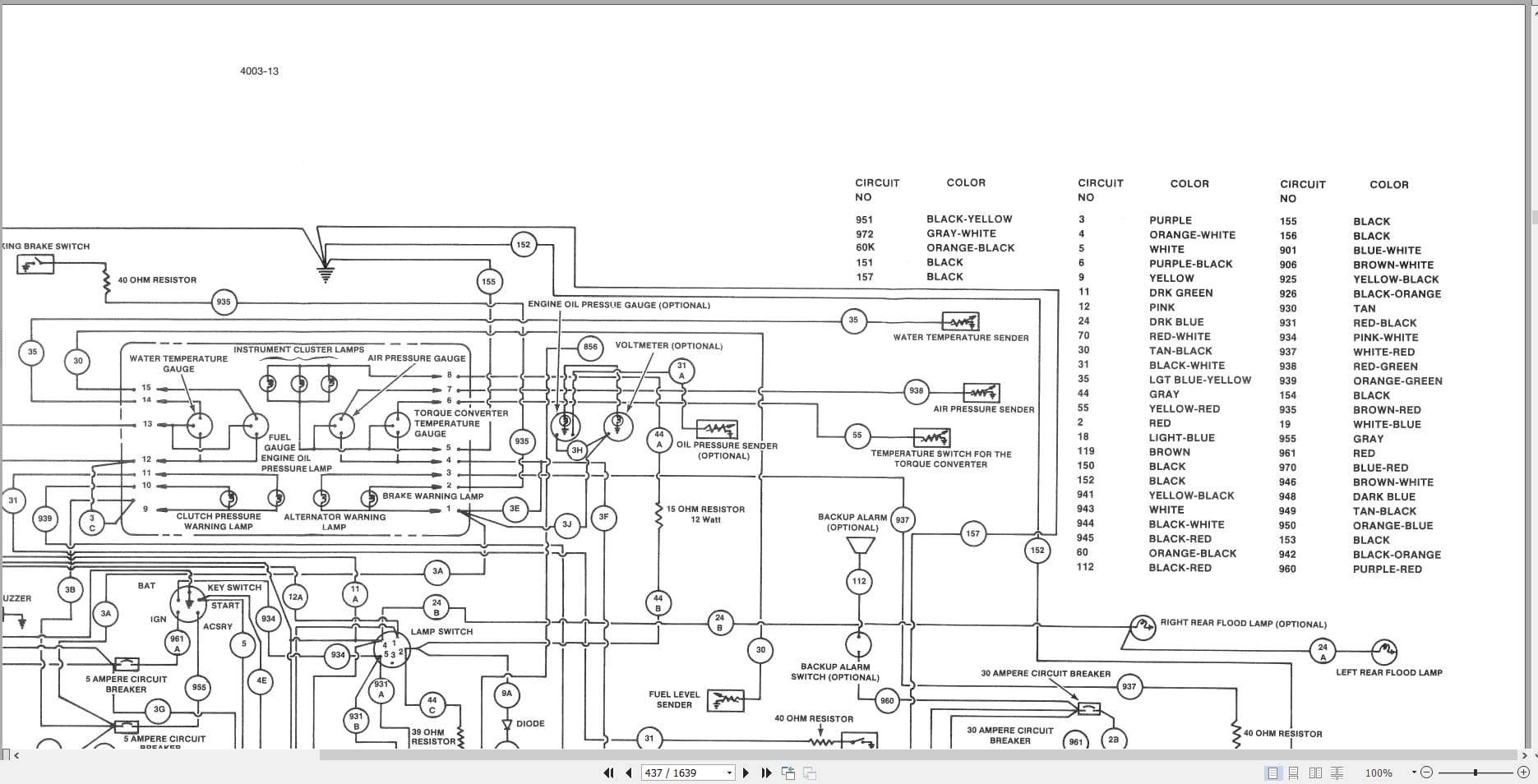 Case Loader W14 W14H W14FL Service Manual 8 41980 (3)