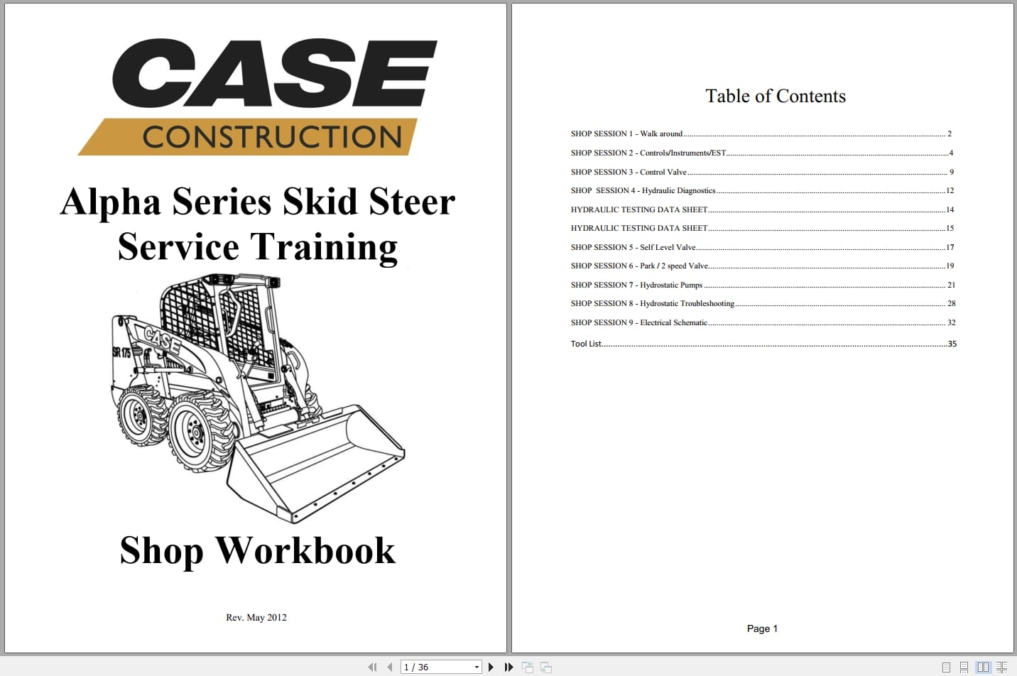 Case Skid Steer Tier 4 Service Training Manual (1)