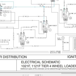 Case Wheel Loader 1021F 1121F Tier 4 Electrical Schematic RAC47466136 (1)