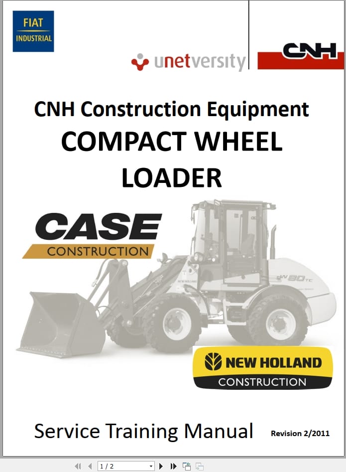 Case Wheel Loader 21E to W50B TC Service Training Manual 2011 (1)