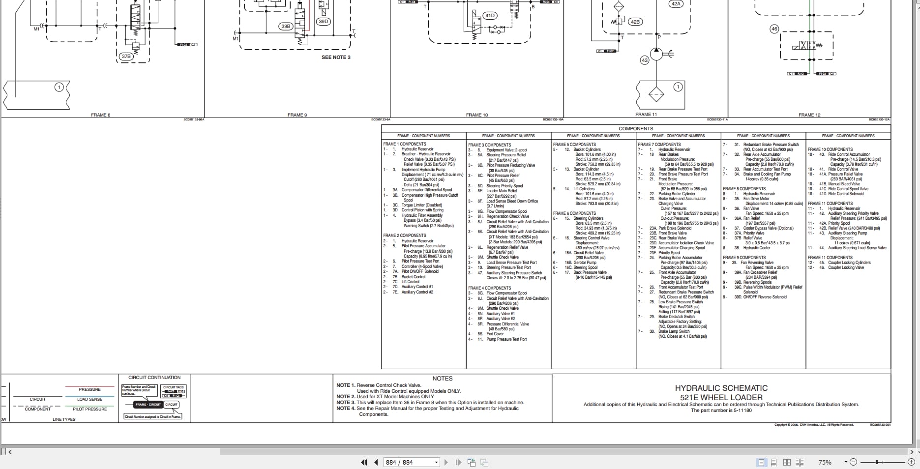 Case Wheel Loader 521E Tier 3 Service Manual 84243970 (4)