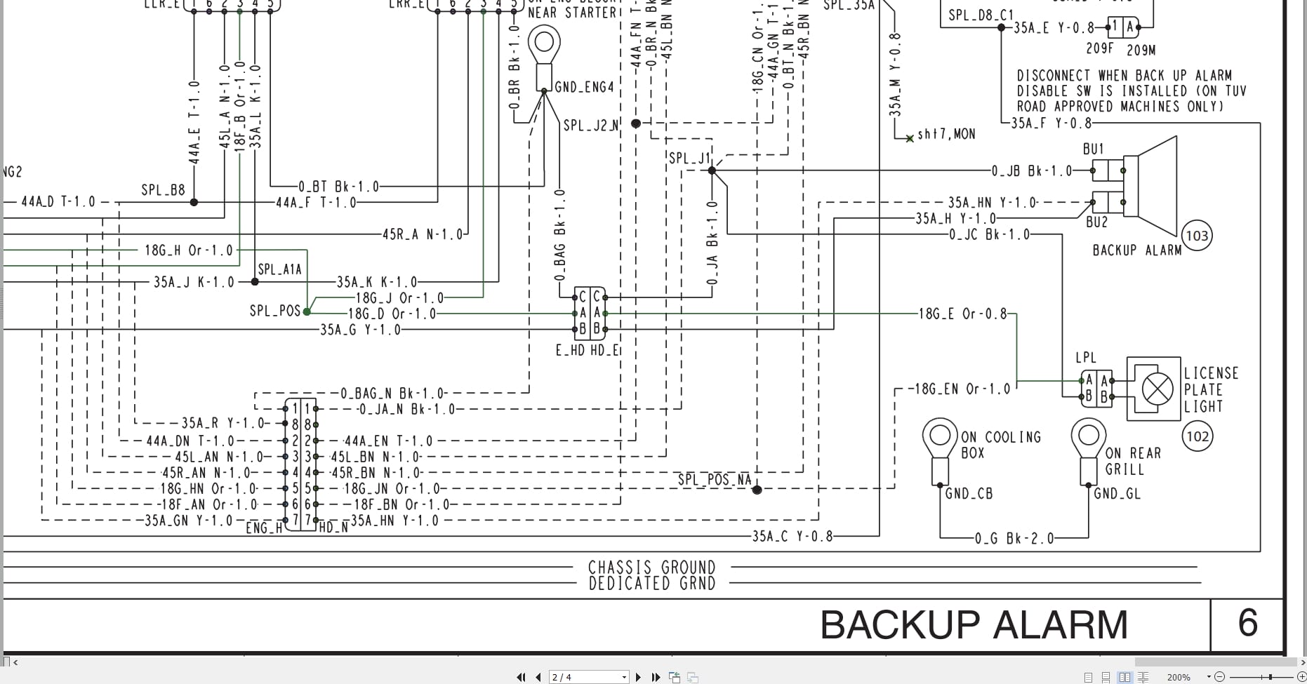 Case Wheel Loader 521F Tier 4 Electrical Schematic RAC84564186 (2)