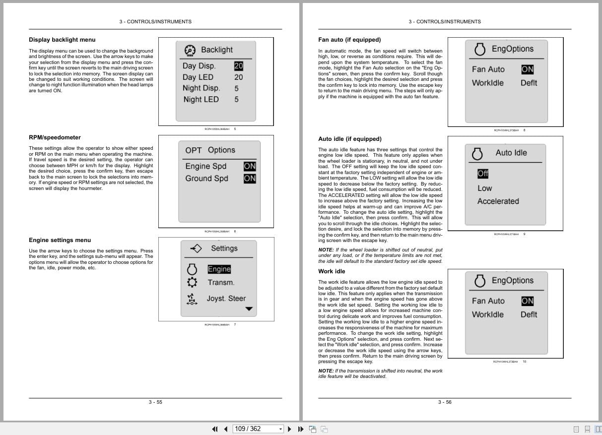 Case Wheel Loader 621F 721F Operators Manual 84474094 (2)