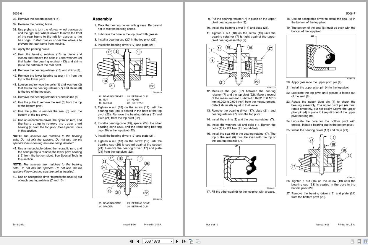 Case Wheel Loader 721E Tier 3 Service Manual 84243980 (2)