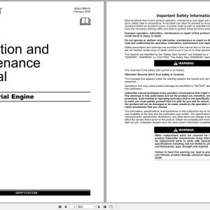 Caterpillar Engine C18 Operation and Maintenance Manual SEBU7899 02 (1)