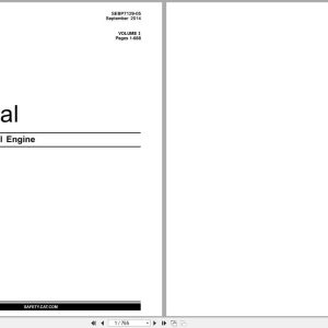 Caterpillar Engine C9.3 Parts Manual SEBP7129 05 Volume I (1)