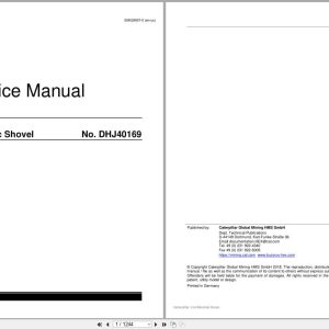 Caterpillar Hydraulic Shovel 6040 Service Manual EM028957 0 (1)