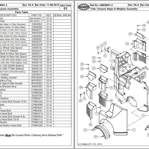 Combilift Forklift AME Parts Manual (1)