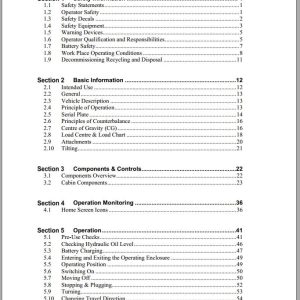 Combilift Forklift MR Operators Manual (1)