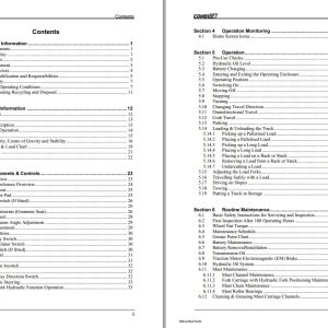 Combilift Forklift MR4 Operators Manual (1)