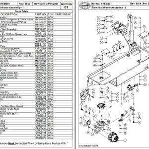 Combilift Forklift STE Parts Manual (1)