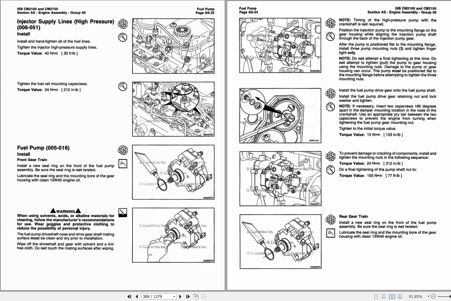 Cummins Engine ISB CM2100 CM2150 Service Manual 4021578 (2)