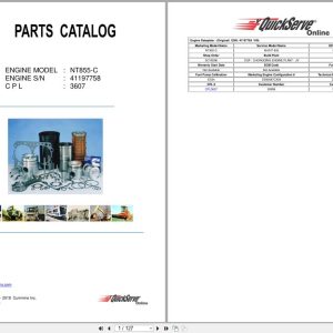 Cummins Engine NT855 C Parts Catalog 2018 (1)