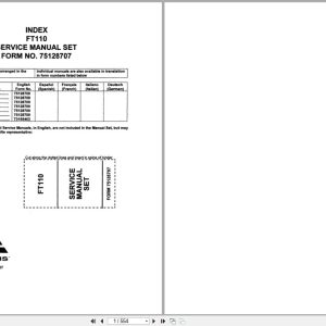 Dana Powershift Transmission T12000 Maintenance and Service Manual 75128707 (1)