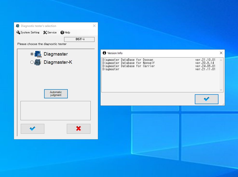 Doosan Diagmaster 21.10.01 Diagnostic Program Multiple PCs 1