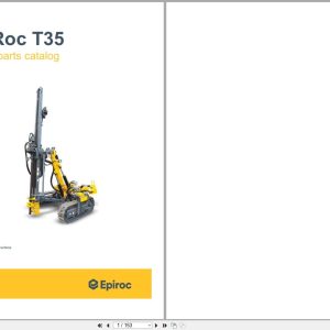 Epiroc Drill Rig AirRoc T35 Spare Parts Catalog (1)