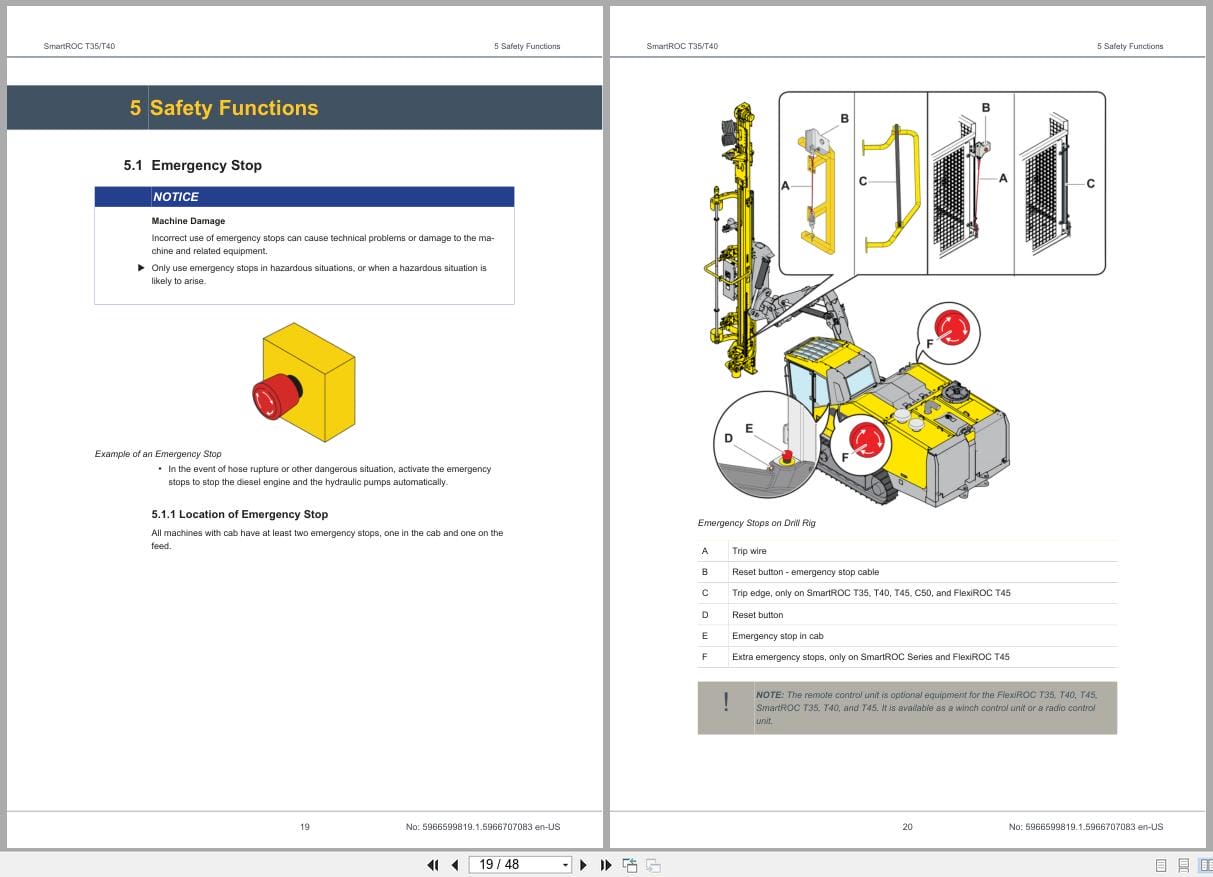 Epiroc Drill Rigs SmartROC T35 T40 Safety Manual (2)