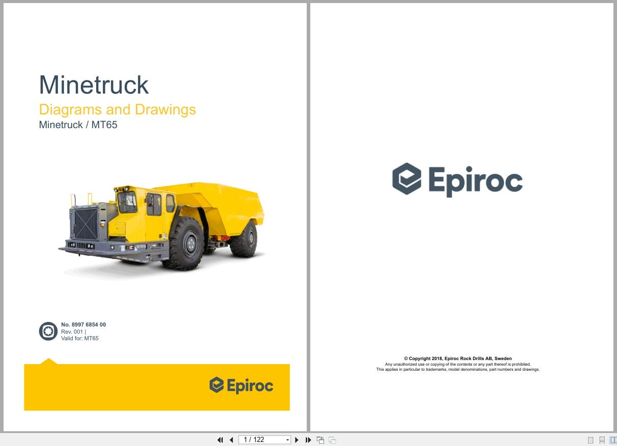 Epiroc MineTruck MT65 Diagrams And Drawings 2018 (1)