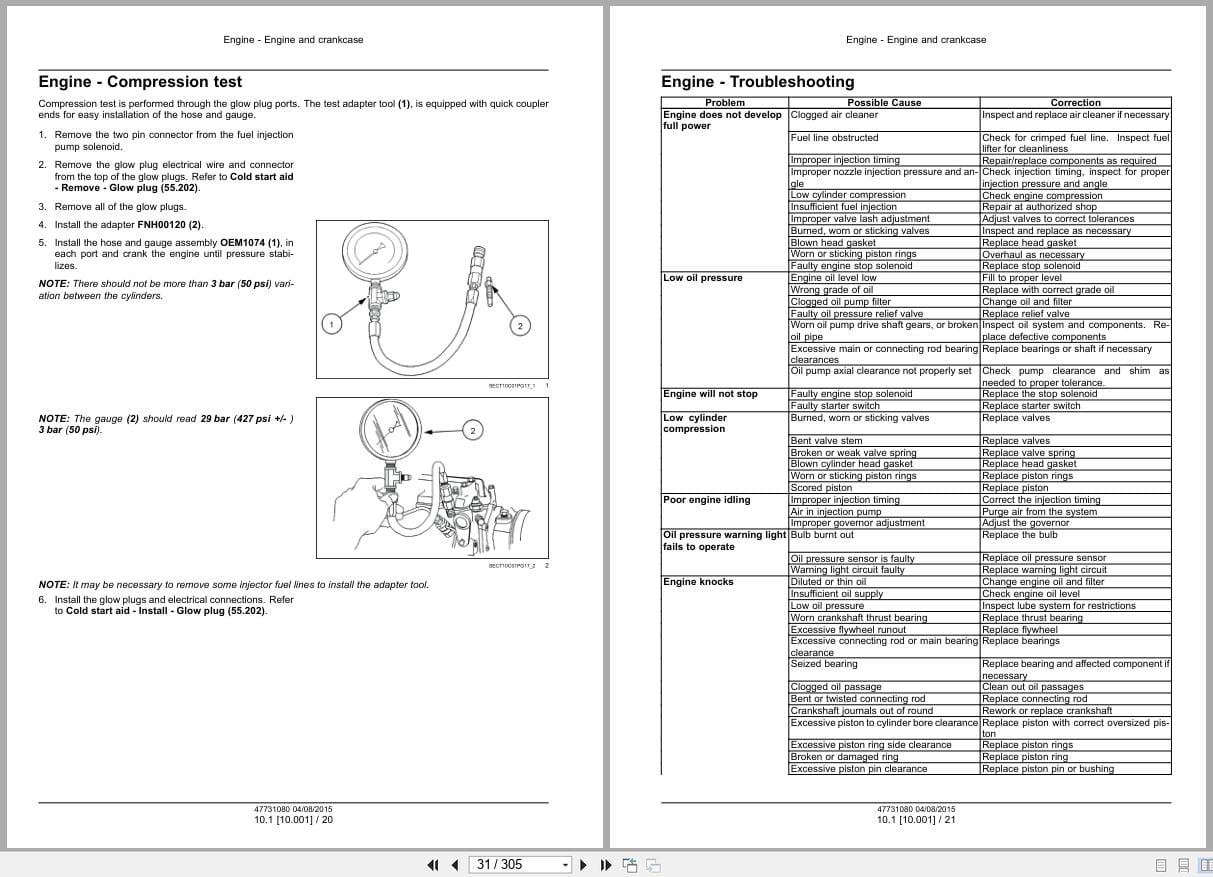 FPT Engine LS Series L3AL L3BL Tier 3 Service Manual 47731080 (2)