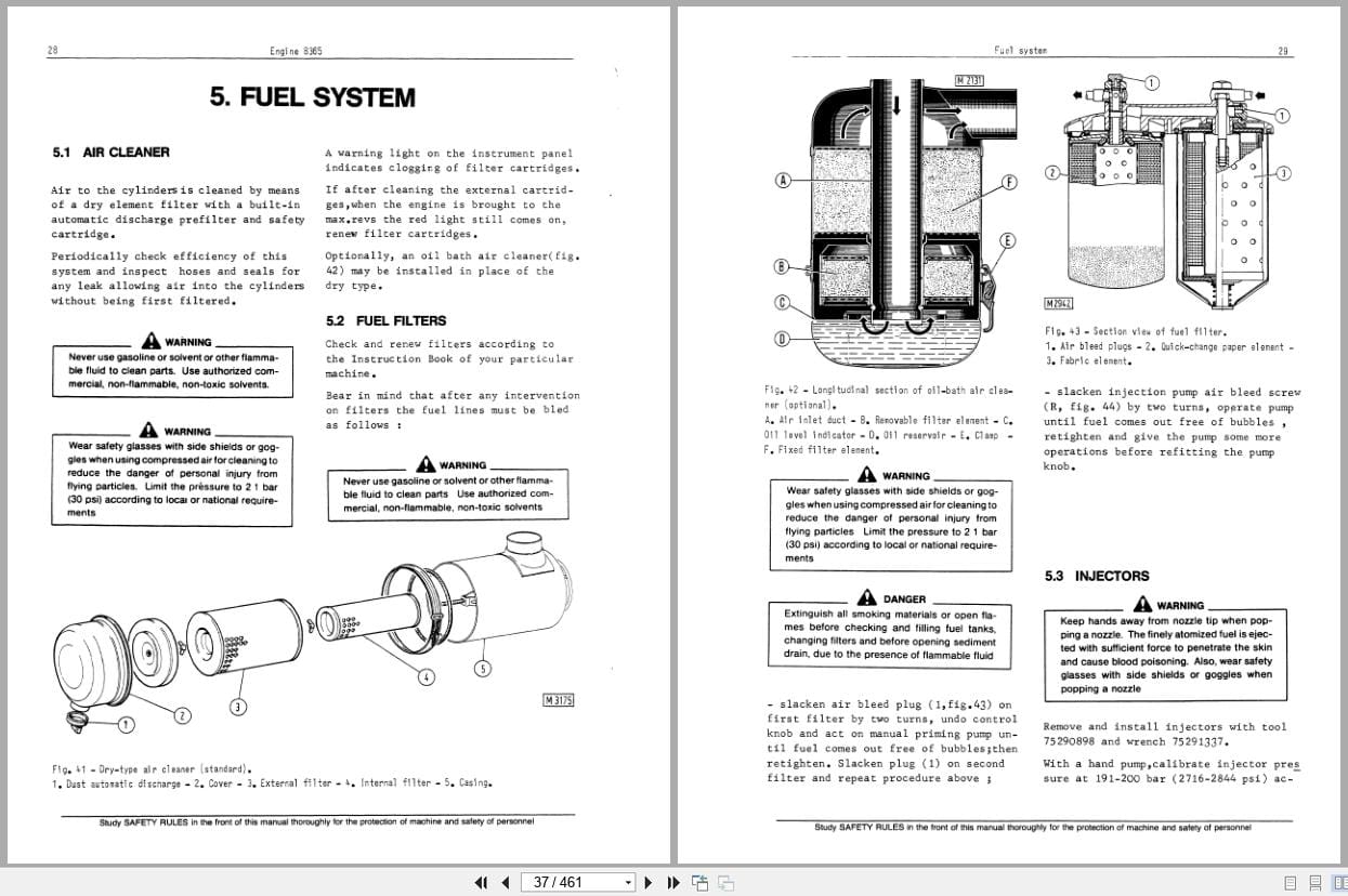 Fiat Allis Crawler Dozer 10C Service Manual 73158153 (2)
