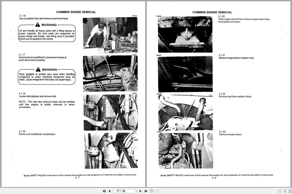 Fiat Allis Crawler Dozer FD30B Engine Related Cummins Service Manual 73153880 (2)