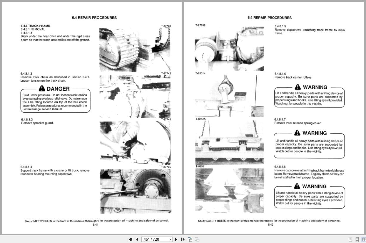 Fiat Allis Crawler Loader FL10E Service Manual 73156192 (2)