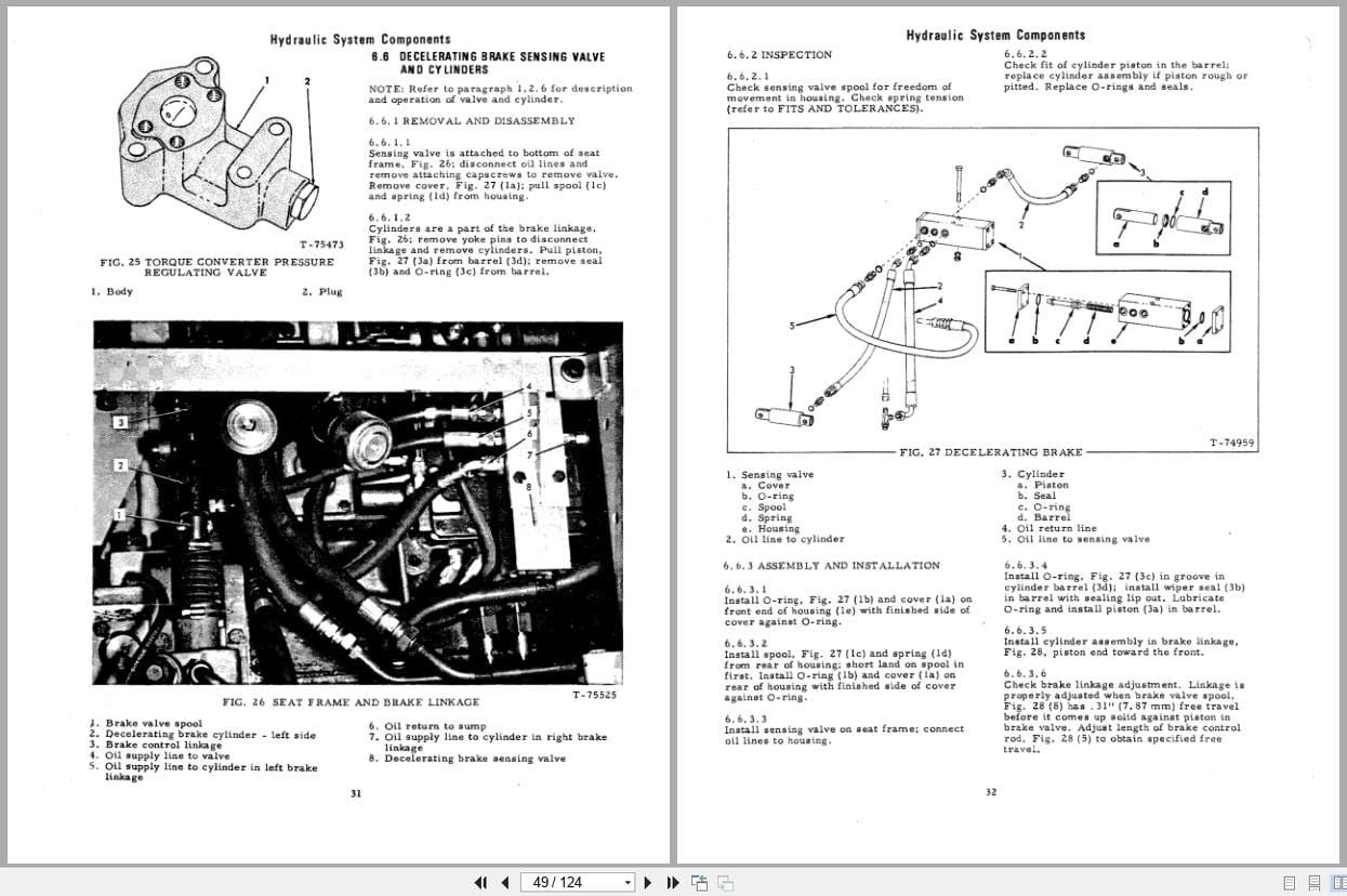 Fiat Allis Crawler Tractor 21 B Transmission Service Manual 70664032 (2)