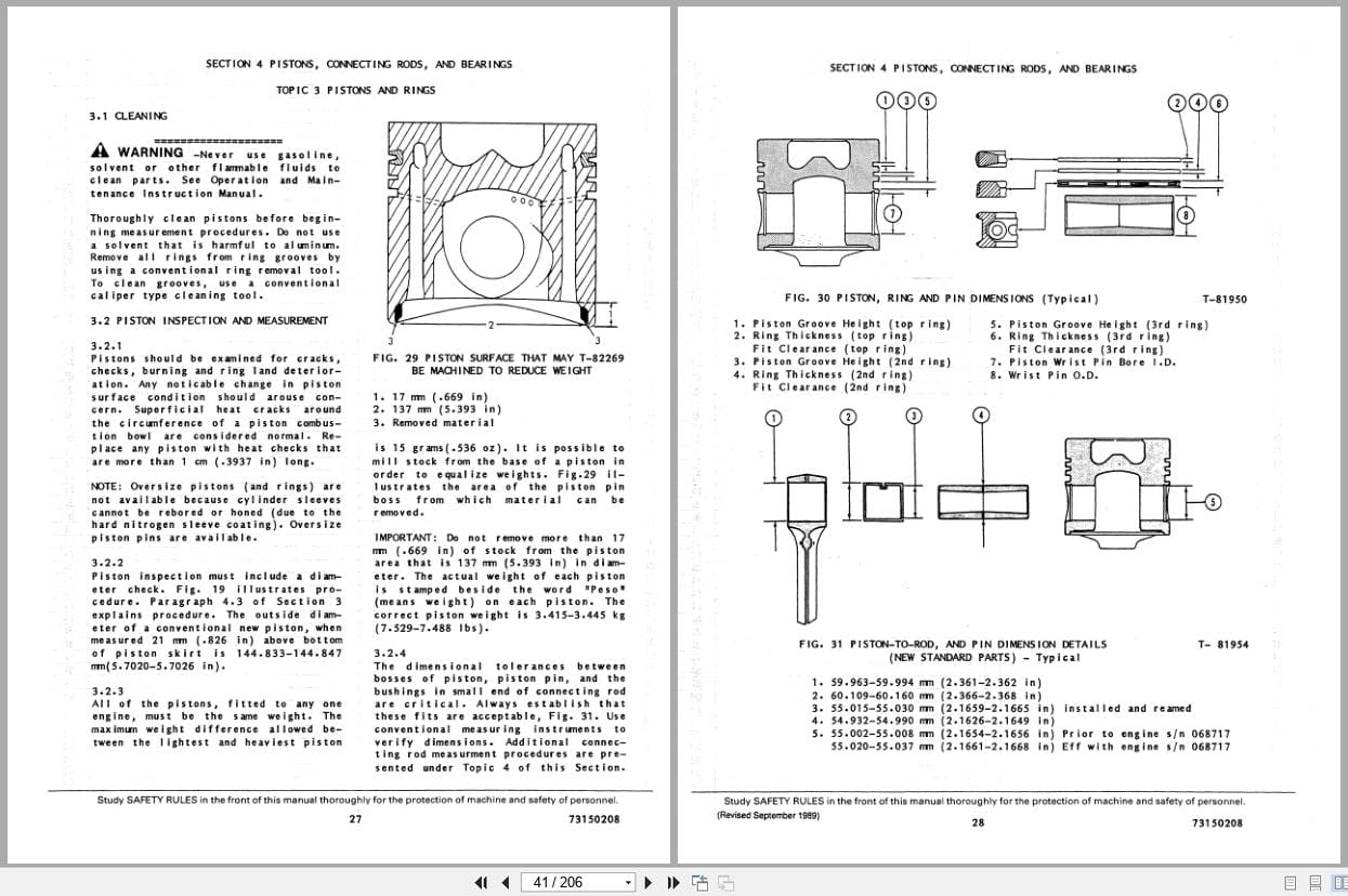 Fiat Allis Engine 8285 Service Manual 73150208 (2)